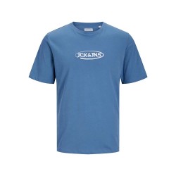 тениска,мъжки,тениски,jack,&,jones,oliver,short,sleeve,t,shirt,coronet,blue,(blue)