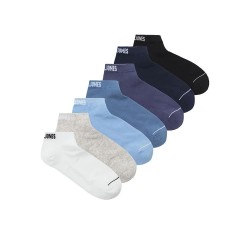 чорапи,мъжки,чорапи,jack,&,jones,owen,socks,7,pairs,multicolor,(navy,blazer,pack,white,vintage,indigo,lgm,coronet,blue,dutch,canal,black)