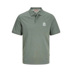 мъжки,блузи,с,яка,jack,&,jones,palm,dut,short,sleeve,polo,laurel,wreath,(green)
