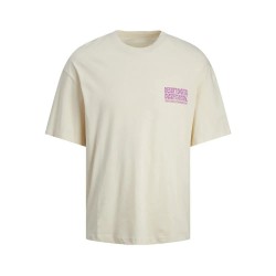 тениска,мъжки,тениски,jack,&,jones,pixel,paradise,short,sleeve,t,shirt,beige,(buttercream)