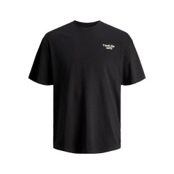 тениска,мъжки,тениски,jack,&,jones,splash,gc,short,sleeve,t,shirt,black,(black)