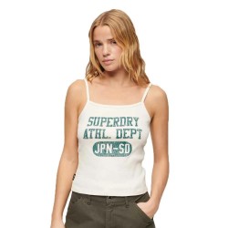 Тениска Superdry Athletic Coll Graphic RIB sleeveless T-shirt - Beige (Cream) тениска,мъжки,тениски,дамски,тениски,superdry,athletic,coll,graphic,rib,sleeveless,t,shirt,beige,(cream)