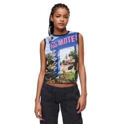 тениска,дамски,тениски,superdry,sub,print,sleeveless,t,shirt,pink,morel,aop,(multicolor)