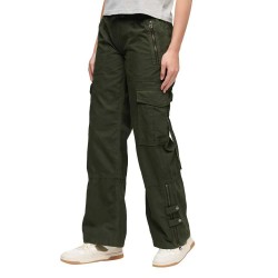 панталони,дамски,панталони,superdry,vintagre,lr,cargo,pants,green