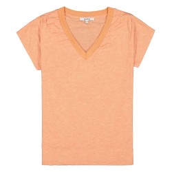 тениска,дамски,тениски,garcia,q40005,short,sleeve,v,neck,t,shirt,orange,(papaya,punch)