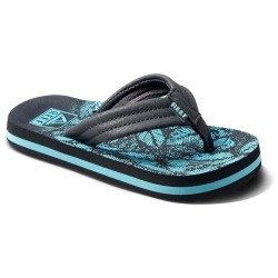 джапанки,детски,сандали,и,чехли,reef,ahi,flip,flops,aquifer,palm,(blue)