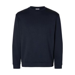 блуза,мъжки,пуловери,selected,emanuel,soft,sweatshirt,sky,captain,(blue)