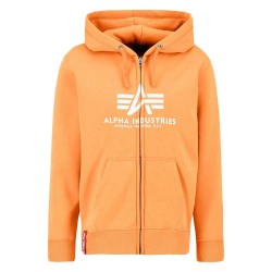 блуза,мъжки,пуловери,alpha,industries,basic,full,zip,sweatshirt,orange,(710)