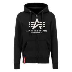 блуза,мъжки,пуловери,alpha,industries,basic,full,zip,sweatshirt,black
