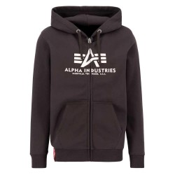блуза,мъжки,пуловери,alpha,industries,basic,full,zip,sweatshirt,hunter,brown,(brown)