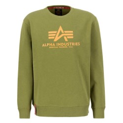 блуза,мъжки,пуловери,alpha,industries,basic,sweatshirt,714,(green)