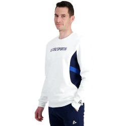 блуза,мъжки,пуловери,дамски,пуловери,le,coq,sportif,saison,1,sweatshirt,white,(new,optical,wh)