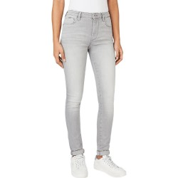 дамски,панталони,pepe,jeans,skinny,fit,high,waist,jeans,grey