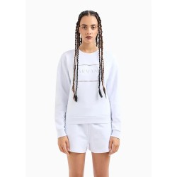 блуза,дамски,блузи,armani,exchange,3dym71,sweatshirt,white,(optic,white)