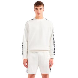 блуза,мъжки,пуловери,armani,exchange,3dzmla,sweatshirt,white