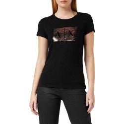 тениска,дамски,тениски,armani,exchange,8nytdl,short,sleeve,t,shirt,black