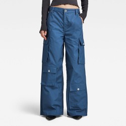 панталони,дамски,панталони,g,star,mega,cargo,pants,blue