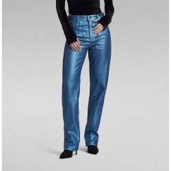 дънки,дамски,панталони,g,star,viktoria,high,straight,fit,jeans,luna,blue,metal,coating,(blue)