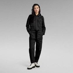 Гащеризон G-Star Army jumpsuit - Black (Dark Black) гащеризон,дамски,гащеризони,g,star,army,jumpsuit,black,(dark,black)