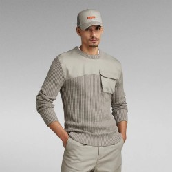 блуза,мъжки,пуловери,g,star,army,r,sweater,beige