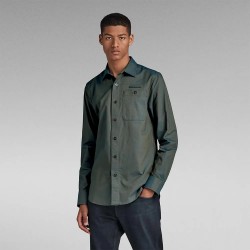 риза,с,дълъг,ръкав,мъжки,ризи,g,star,bristum,20,slim,fit,long,sleeve,shirt,galaxy,fisher,tobacco,oxford,(green)