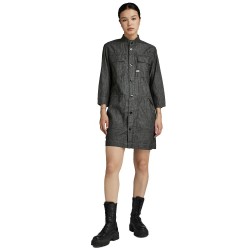 рокля,дамски,поли,и,рокли,g,star,d24745,d195,long,sleeve,short,dress,grey
