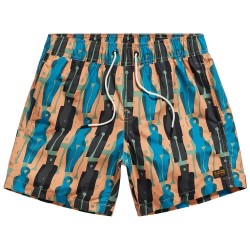 Бански гащета G-Star Dirik Ao swimming shorts - Multicolor (Light Green Frost Figures 32) бански,гащета,мъжки,бански,костюми,g,star,dirik,ao,swimming,shorts,multicolor,(light,green,frost,figures,32)