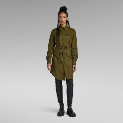 рокля,дамски,поли,и,рокли,g,star,military,long,sleeve,short,dress,green,(dark,olive)