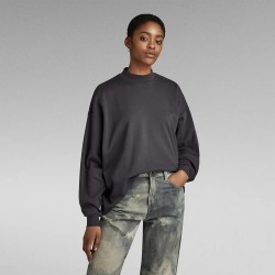 тениска,дамски,тениски,g,star,moto,logo,long,sleeve,t,shirt,shadow,(grey)
