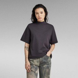 тениска,дамски,тениски,g,star,moto,logo,t,short,sleeve,t,shirt,grey,(shadow)