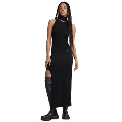 рокля,дамски,поли,и,рокли,g,star,ny,slim,sleeveless,long,dress,black,(dark,black)