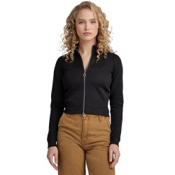 Блуза G-Star Track full zip sweatshirt - Black (Dark Black) блуза,дамски,блузи,g,star,track,full,zip,sweatshirt,black,(dark,black)