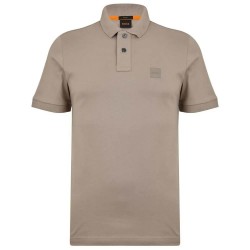 мъжки,блузи,с,яка,boss,passenger,short,sleeve,polo,open,brown,(beige)