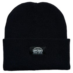 шапка,всички,шапки,superdry,classic,knitted,beanie,new,jet,black,(black)