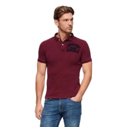 мъжки,блузи,с,яка,superdry,vintage,athletic,short,sleeve,polo,rich,burgundy,(red)