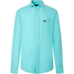 риза,с,дълъг,ръкав,мъжки,ризи,façonnable,cl,sprd,gdlin,long,sleeve,shirt,blue