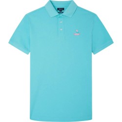 мъжки,блузи,с,яка,façonnable,pima,birdie,short,sleeve,polo,modern,blue,(blue)