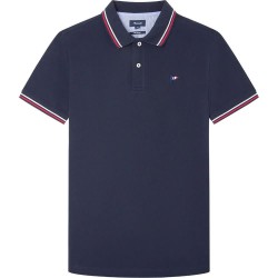 мъжки,блузи,с,яка,façonnable,pima,flag,short,sleeve,polo,blue,(marine,blue)