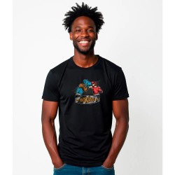 тениска,мъжки,тениски,kruskis,boxing,short,sleeve,t,shirt,black,(black)