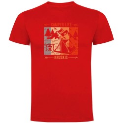 тениска,мъжки,тениски,kruskis,camper,life,short,sleeve,t,shirt,red