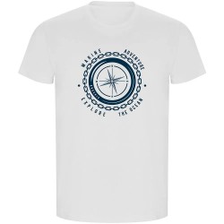 тениска,мъжки,тениски,kruskis,compass,eco,short,sleeve,t,shirt,white