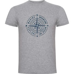 тениска,мъжки,тениски,kruskis,compass,rose,short,sleeve,t,shirt,heather,grey,(grey)