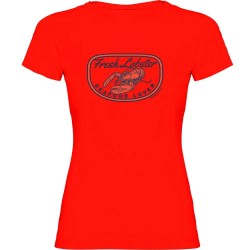 тениска,дамски,тениски,kruskis,fresh,lobster,short,sleeve,t,shirt,red