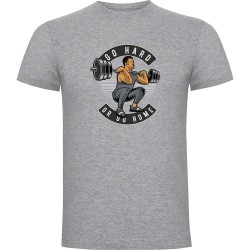 тениска,мъжки,тениски,kruskis,go,hard,short,sleeve,t,shirt,heather,grey,(grey)