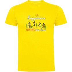 тениска,мъжки,тениски,kruskis,hiking,nature,short,sleeve,t,shirt,yellow
