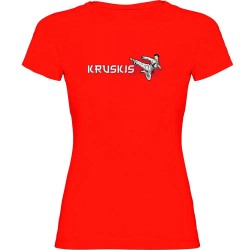 тениска,дамски,тениски,kruskis,judo,short,sleeve,t,shirt,red