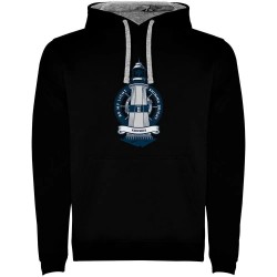суичър,мъжки,пуловери,kruskis,lighthouse,two,colour,hoodie,black,grey,(black)