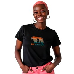 тениска,дамски,тениски,kruskis,my,passion,short,sleeve,t,shirt,black,(black)