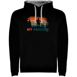 суичър,мъжки,пуловери,kruskis,my,passion,two,colour,hoodie,black,grey,(black)