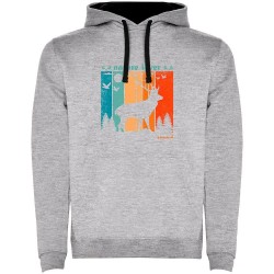 суичър,мъжки,пуловери,kruskis,nature,lover,two,colour,hoodie,heather,grey,black,(grey)
